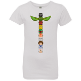 T-Shirts White / YXS Star Wars Totem Girls Premium T-Shirt