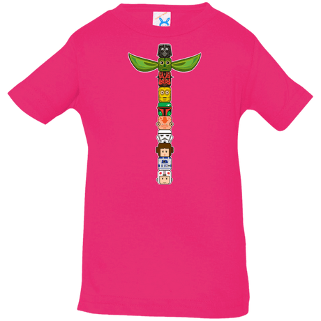T-Shirts Hot Pink / 6 Months Star Wars Totem Infant PremiumT-Shirt