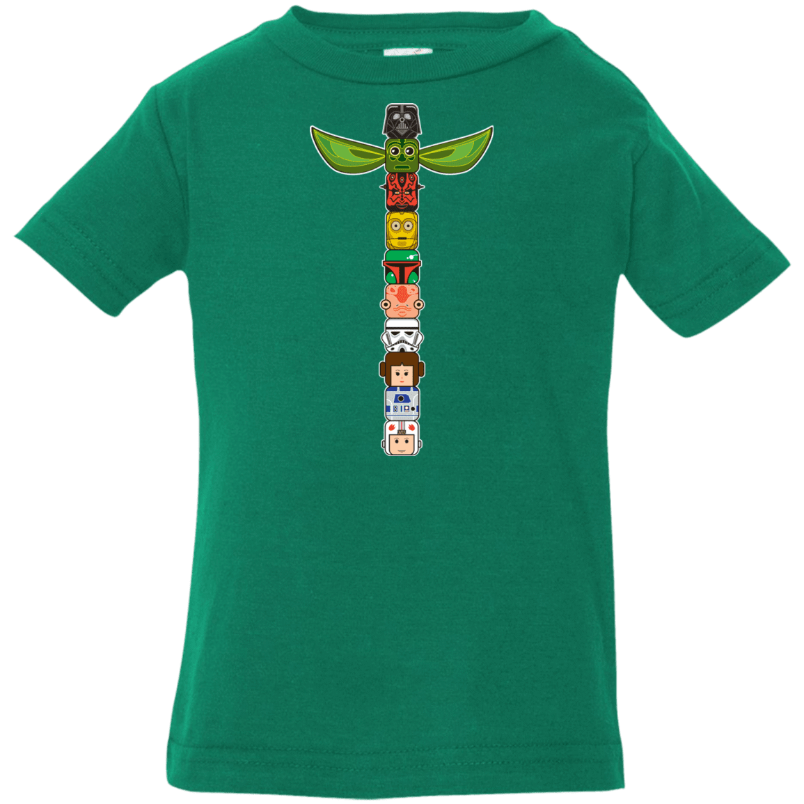 T-Shirts Kelly / 6 Months Star Wars Totem Infant PremiumT-Shirt