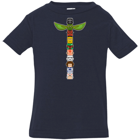 T-Shirts Navy / 6 Months Star Wars Totem Infant PremiumT-Shirt