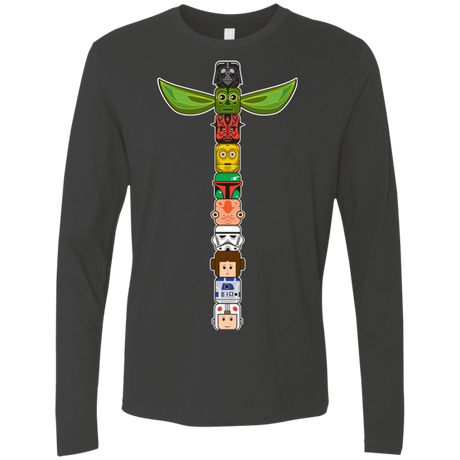 T-Shirts Heavy Metal / Small Star Wars Totem Men's Premium Long Sleeve