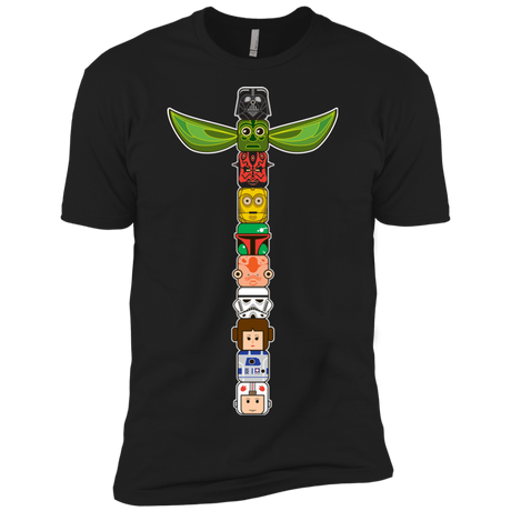 T-Shirts Black / X-Small Star Wars Totem Men's Premium T-Shirt