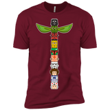 T-Shirts Cardinal / X-Small Star Wars Totem Men's Premium T-Shirt
