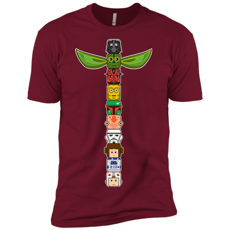 T-Shirts Cardinal / X-Small Star Wars Totem Men's Premium T-Shirt