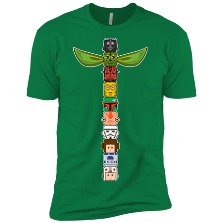 T-Shirts Kelly Green / X-Small Star Wars Totem Men's Premium T-Shirt