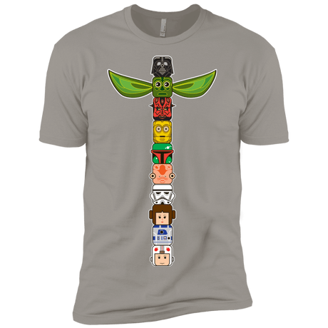 T-Shirts Light Grey / X-Small Star Wars Totem Men's Premium T-Shirt