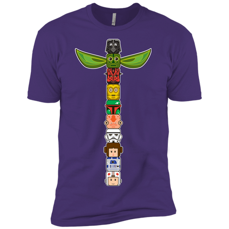 T-Shirts Purple / X-Small Star Wars Totem Men's Premium T-Shirt