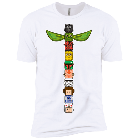 T-Shirts White / X-Small Star Wars Totem Men's Premium T-Shirt