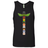 T-Shirts Black / Small Star Wars Totem Men's Premium Tank Top