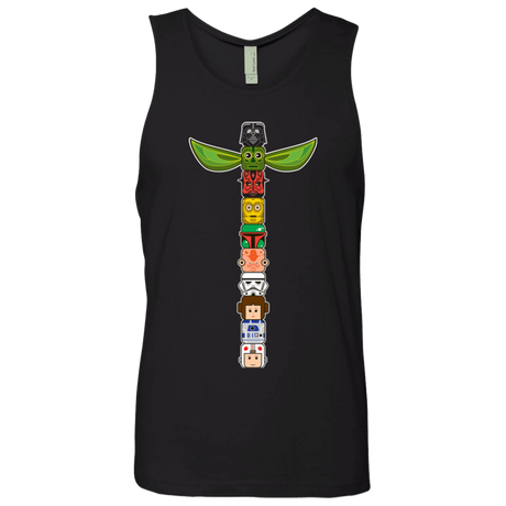 T-Shirts Black / Small Star Wars Totem Men's Premium Tank Top