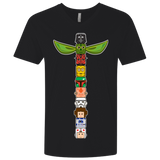 T-Shirts Black / X-Small Star Wars Totem Men's Premium V-Neck