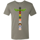 T-Shirts Venetian Grey / Small Star Wars Totem Men's Triblend T-Shirt