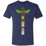 T-Shirts Vintage Navy / Small Star Wars Totem Men's Triblend T-Shirt