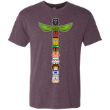 T-Shirts Vintage Purple / Small Star Wars Totem Men's Triblend T-Shirt