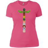 T-Shirts Hot Pink / X-Small Star Wars Totem Women's Premium T-Shirt