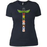 T-Shirts Indigo / X-Small Star Wars Totem Women's Premium T-Shirt
