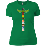 T-Shirts Kelly Green / X-Small Star Wars Totem Women's Premium T-Shirt