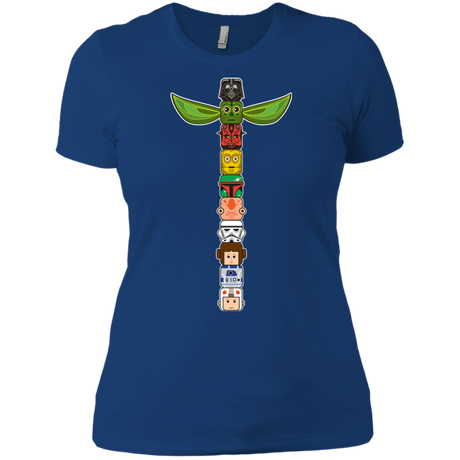 T-Shirts Royal / X-Small Star Wars Totem Women's Premium T-Shirt