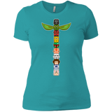 T-Shirts Tahiti Blue / X-Small Star Wars Totem Women's Premium T-Shirt