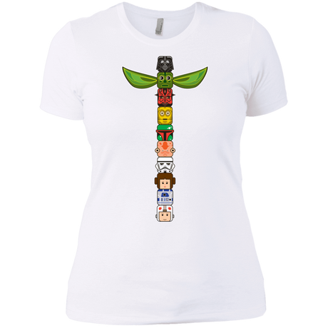 T-Shirts White / X-Small Star Wars Totem Women's Premium T-Shirt