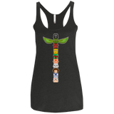 T-Shirts Vintage Black / X-Small Star Wars Totem Women's Triblend Racerback Tank