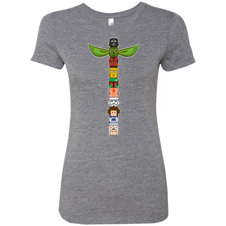 T-Shirts Premium Heather / Small Star Wars Totem Women's Triblend T-Shirt