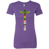 T-Shirts Purple Rush / Small Star Wars Totem Women's Triblend T-Shirt