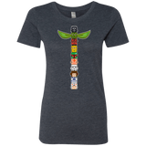 T-Shirts Vintage Navy / Small Star Wars Totem Women's Triblend T-Shirt