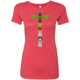 T-Shirts Vintage Red / Small Star Wars Totem Women's Triblend T-Shirt