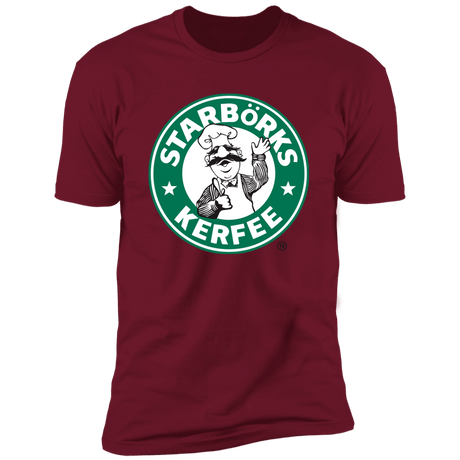 T-Shirts Cardinal / S Starborks Kerfee Men's Premium T-Shirt