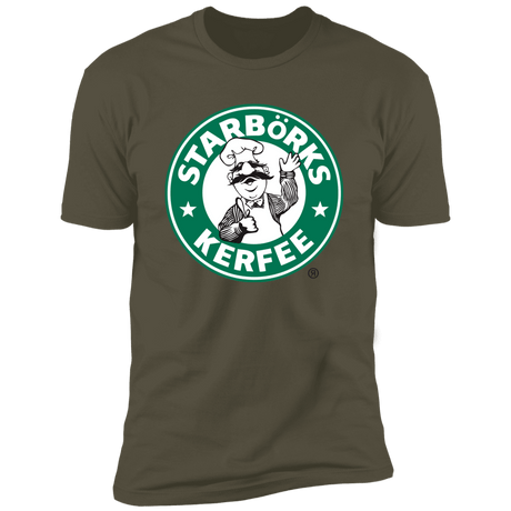 T-Shirts Military Green / S Starborks Kerfee Men's Premium T-Shirt