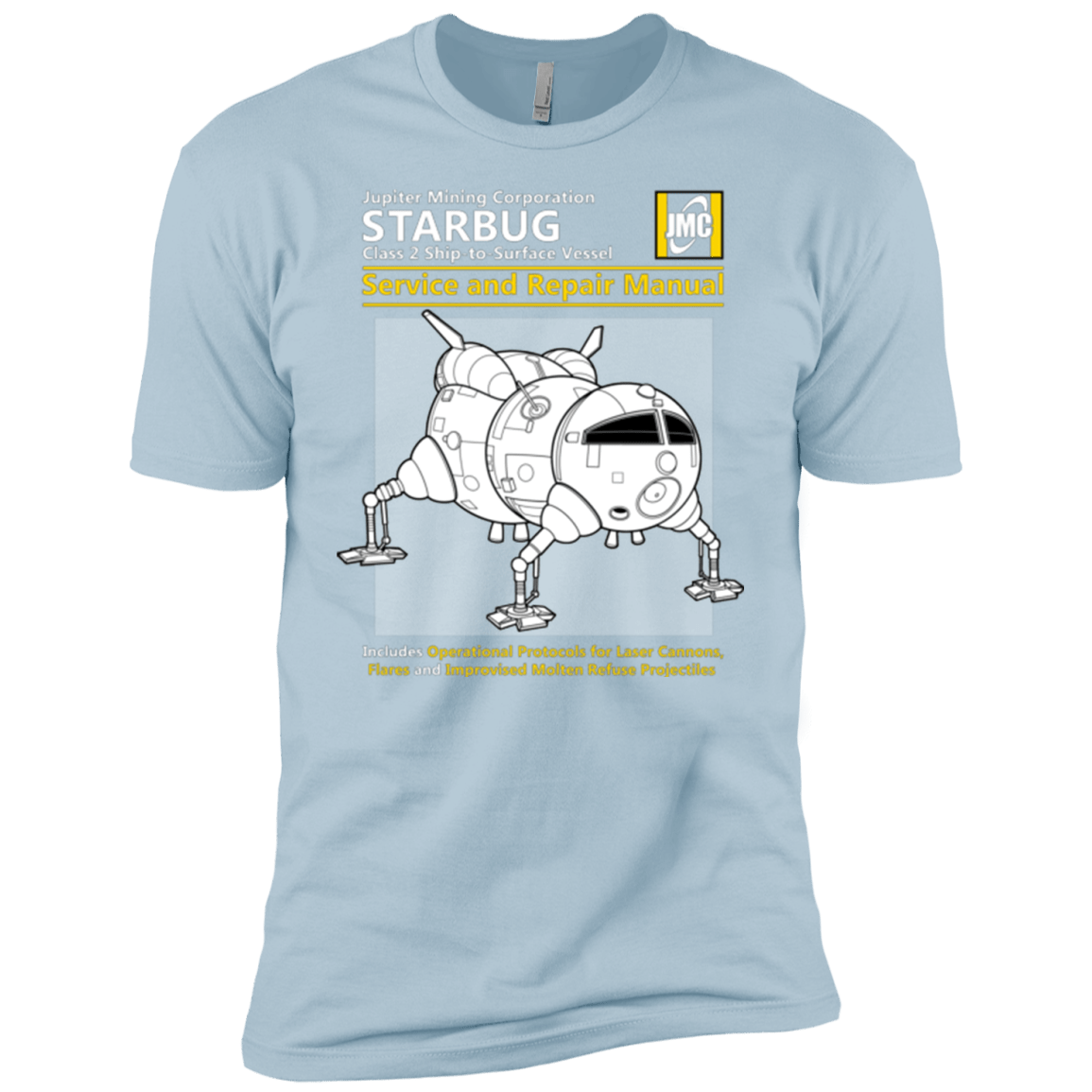 T-Shirts Light Blue / YXS Starbug Service And Repair Manual Boys Premium T-Shirt