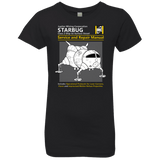 T-Shirts Black / YXS Starbug Service And Repair Manual Girls Premium T-Shirt