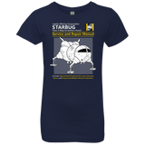 T-Shirts Midnight Navy / YXS Starbug Service And Repair Manual Girls Premium T-Shirt