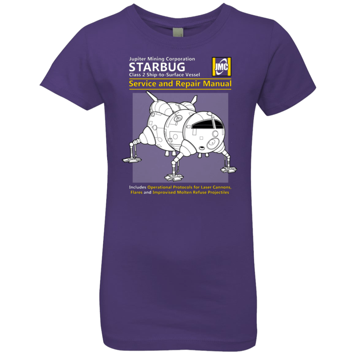 T-Shirts Purple Rush / YXS Starbug Service And Repair Manual Girls Premium T-Shirt