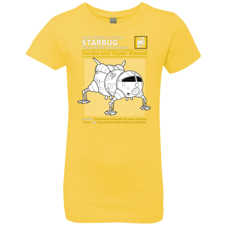 T-Shirts Vibrant Yellow / YXS Starbug Service And Repair Manual Girls Premium T-Shirt