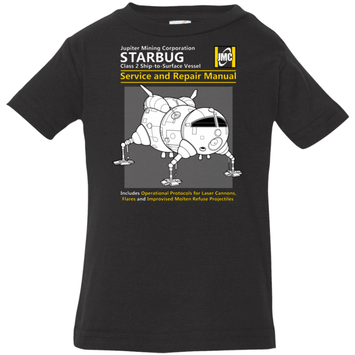 T-Shirts Black / 6 Months Starbug Service And Repair Manual Infant Premium T-Shirt