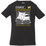 T-Shirts Black / 6 Months Starbug Service And Repair Manual Infant Premium T-Shirt