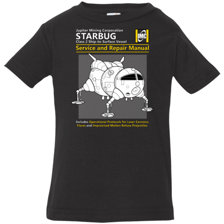 T-Shirts Black / 6 Months Starbug Service And Repair Manual Infant Premium T-Shirt