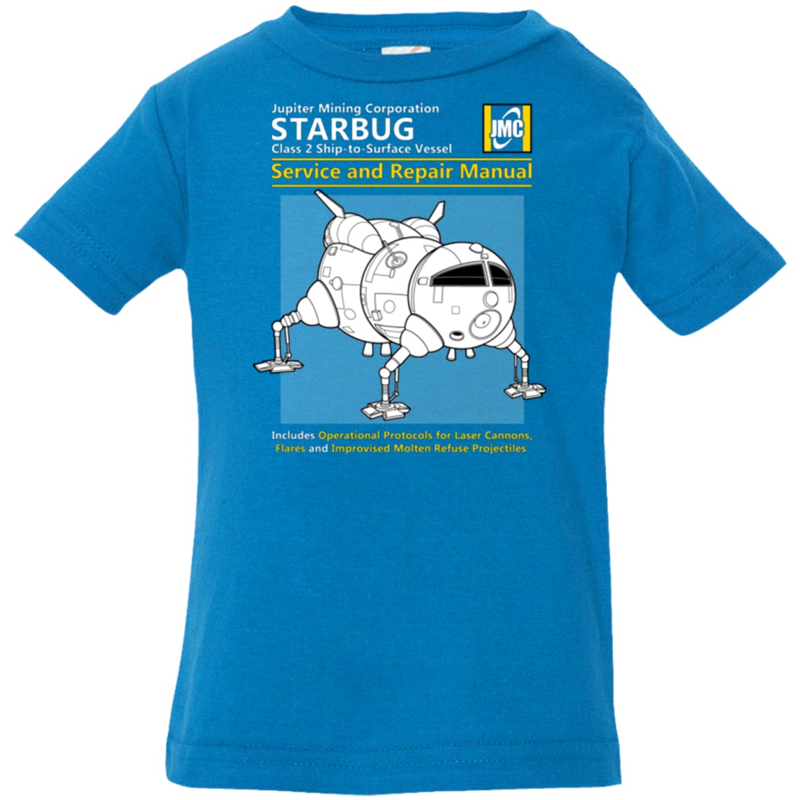 T-Shirts Cobalt / 6 Months Starbug Service And Repair Manual Infant Premium T-Shirt