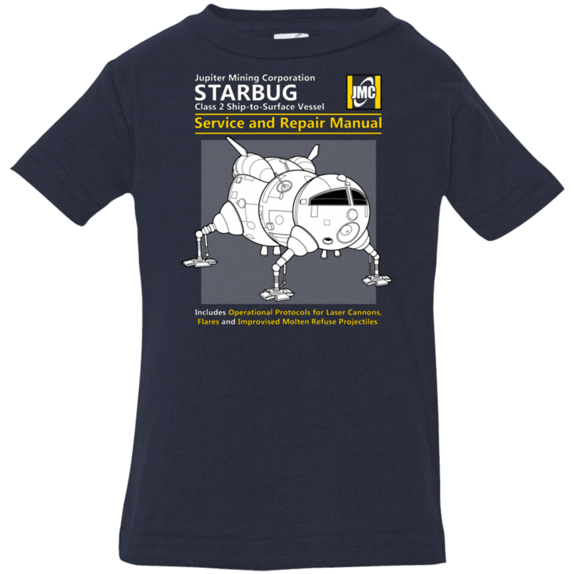 T-Shirts Navy / 6 Months Starbug Service And Repair Manual Infant Premium T-Shirt