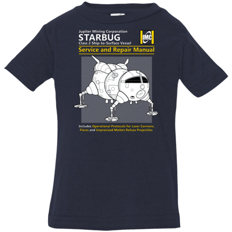 T-Shirts Navy / 6 Months Starbug Service And Repair Manual Infant Premium T-Shirt