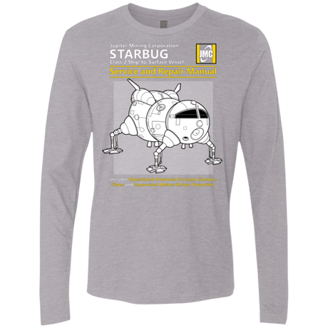 T-Shirts Heather Grey / Small Starbug Service And Repair Manual Men's Premium Long Sleeve