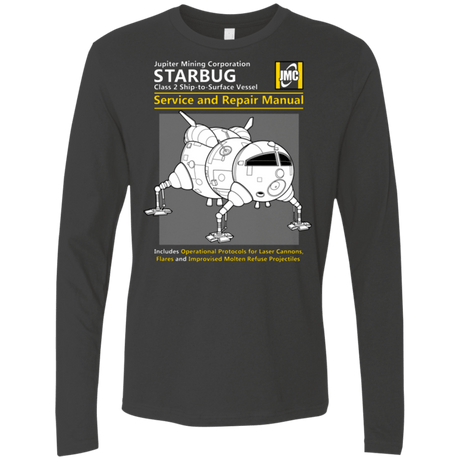 T-Shirts Heavy Metal / Small Starbug Service And Repair Manual Men's Premium Long Sleeve