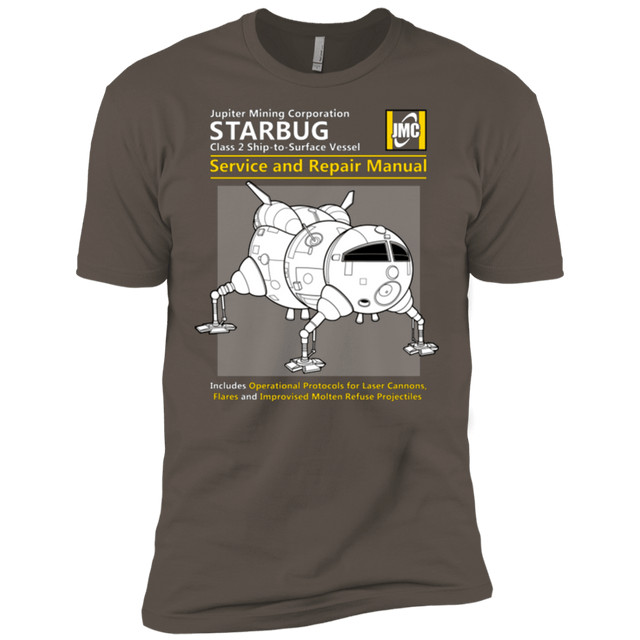 T-Shirts Warm Grey / X-Small Starbug Service And Repair Manual Men's Premium T-Shirt