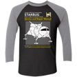 T-Shirts Vintage Black/Premium Heather / X-Small Starbug Service And Repair Manual Men's Triblend 3/4 Sleeve