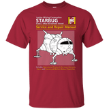 T-Shirts Cardinal / Small Starbug Service And Repair Manual T-Shirt