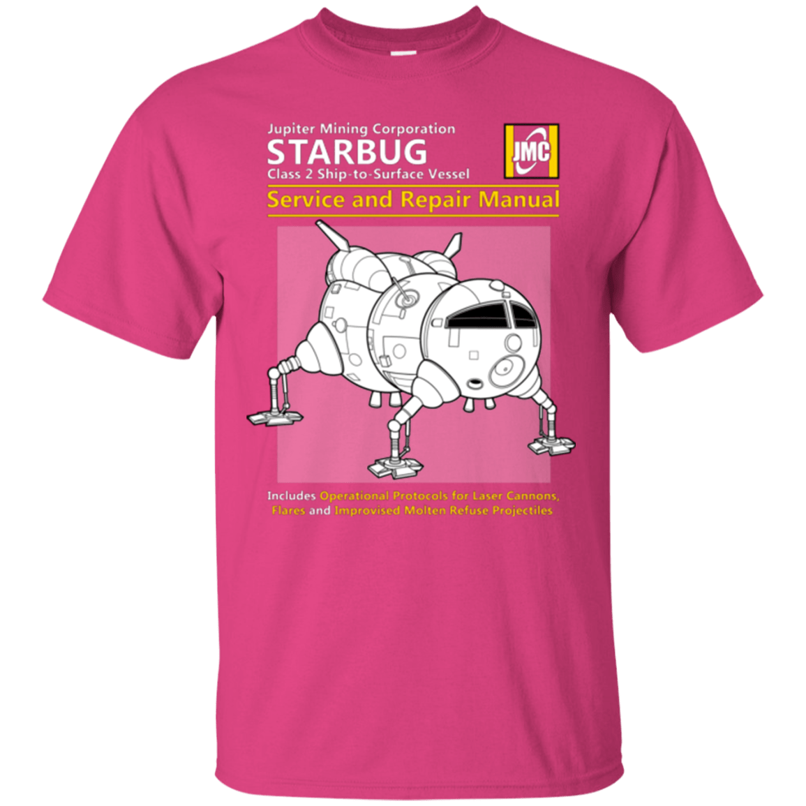 T-Shirts Heliconia / Small Starbug Service And Repair Manual T-Shirt