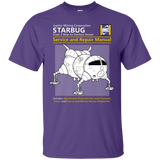 T-Shirts Purple / Small Starbug Service And Repair Manual T-Shirt