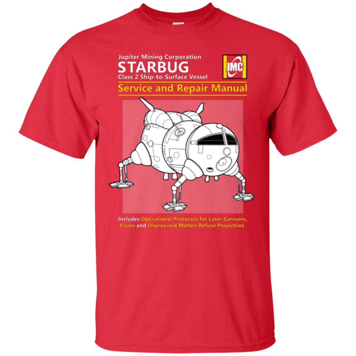 T-Shirts Red / Small Starbug Service And Repair Manual T-Shirt